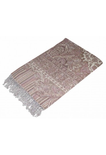 Blanket brown white Cappuccino LORENZO CANA