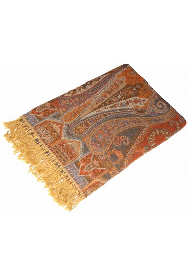 Blanket yellow orange blue LORENZO CANA