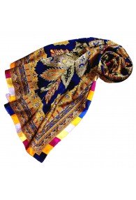 Scarf for Women multicoloured silk Floral LORENZO CANA