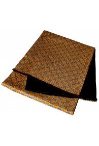 Reversible scarf for women Gold LORENZO CANA