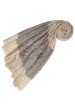 Cashmere scarf sand colors Paisley LORENZO CANA