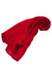 Luxury Women's Shawl 100% Silk Red Stripes LORENZO CANA
