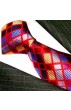 Gold Red Blue Mens tie