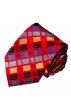 Silk Tie Wedding Checkd gold LORENZO CANA