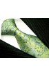 Neck tie light green silk