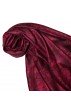Schaltuch 100% Modal Paisley beere bordeaux weinrot LORENZO CANA