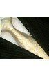 XL Herrenkrawatte 100% Seide Floral beige gold LORENZO CANA
