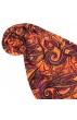 Schaltuch Damen Paisley violett orange LORENZO CANA