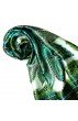 Tuch für Herren hellgrün aqua petrol Seide Floral LORENZO CANA