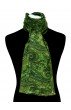 Schaltuch Damen Paisley grün gelb LORENZO CANA