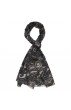 Schaltuch Damen Paisley braun grau LORENZO CANA