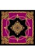 XL Damentuch 100% Seide Floral Pink Violett LORENZO CANA