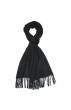 Girls scarf cashmere black