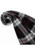 Checked cashmere shawl for women